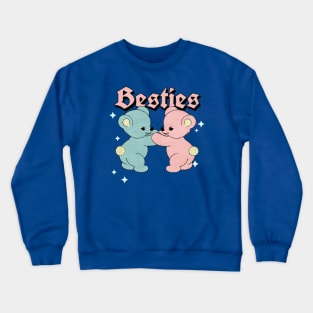 Besties - Best Friend Kawaii Teddy Bears Crewneck Sweatshirt